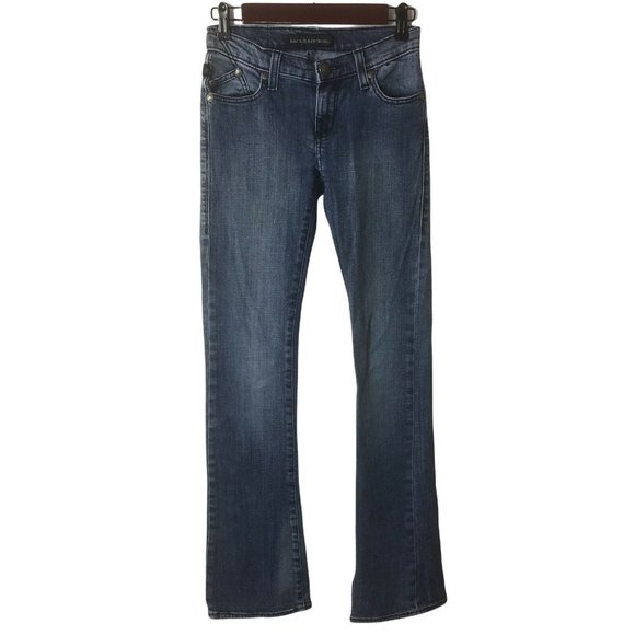 Rock And Republic Womens Kasandra Jeans Sz 0 Blue Wash Denim 5 Pocket 31" Inseam - Picture 1 of 12